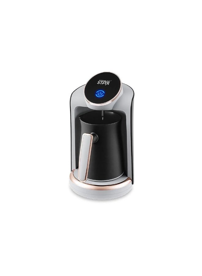 Winning Star, Turkish coffee machine, capacity 250 ml, 550 watts, silver, M/ST-9897 - Image 1
